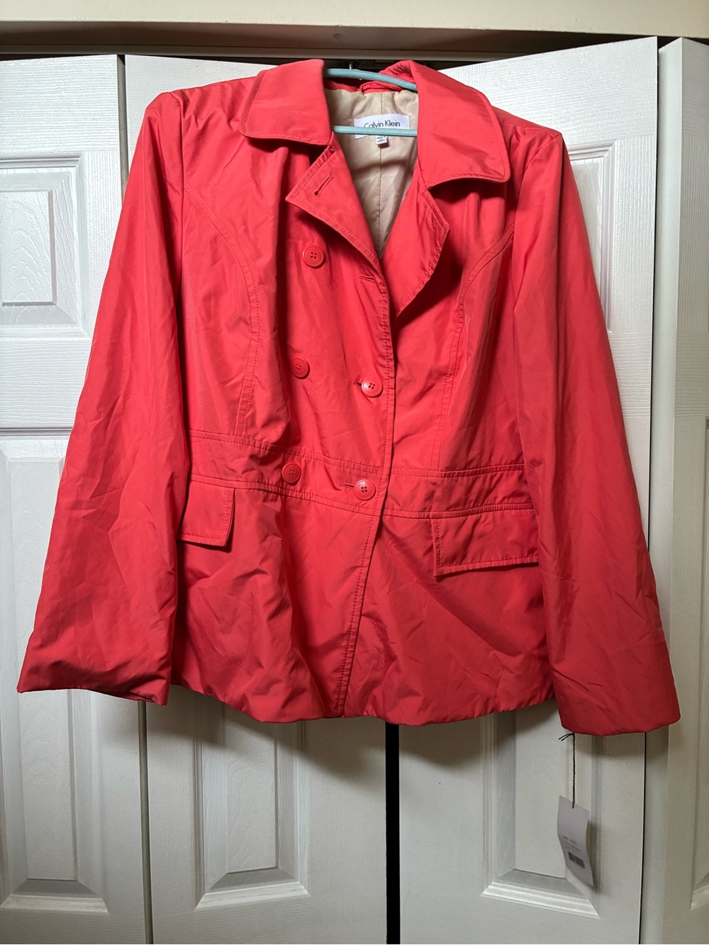 Calvin Klein TrenchCoat, Salmon